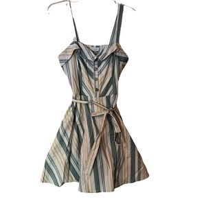 Bailey Blue Striped Dress size Large